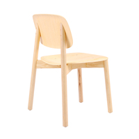 Les fabricants de meubles EXL vendent directement par lots des chaises de salle à manger de luxe modernes chaises de café d'hôtel nordique en bois massif