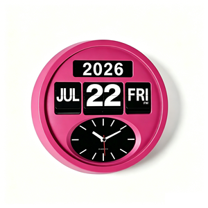 <span class=keywords><strong>Horloge</strong></span> calendrier perpétuel public avec affichage de l'année, du mois, du jour et de la date - Product Image 5