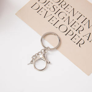 Llavero de acero inoxidable con logotipo personalizado colgante de lujo llavero 3D personalizado oro plata llavero de metal personalizado - Product Image 6