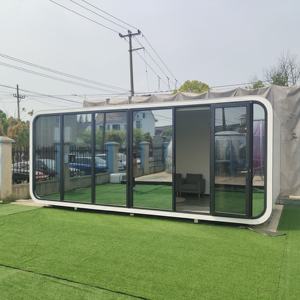 Kabin Pantai Kantor Langsung dari Pabrik Kabin Baja Lampu Kantor Rumah Bergerak Kabin Baja Dibuat Di Cina - Product Image 2