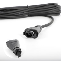 Kabel Ekstensi Mikro Inverter PNTECH BC05a 3*1.0/1.5/2.5mm2 Sambungan Lengkung untuk Sistem Fotovoltaik Surya