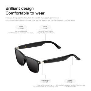 Gafas Inteligentes M01 al por Mayor para Hombre y Mujer, Llamadas Bluetooth, Música, Control Táctil IP67 - Product Image 4