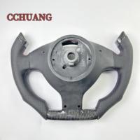 Vente en gros pour BMW M3 E46 E39 E53 330ci 325i volant en fibre de carbone fait main en cuir volant de voiture personnalisé