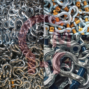 HLM échantillon gratuit certification ISO mâchoire de levage d'extrémité pivotante <span class=keywords><strong>double</strong></span> mâchoire chape pivot manille - Product Image 6