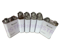 Boîtes en acier inoxydable personnalisées 250 500 750 ml, boîtes métalliques de qualité alimentaire, fabricant d'emballages métalliques pour vodka et vin