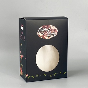 350g Cardboard Paper Box With Custom logo Skincare Packaging Box Electronic <b>Accessories</b> Products Packaging Box With Hanging Hole - Product Image 3