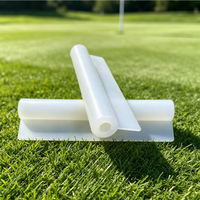 Vente en gros usine : Tubes de drapeaux de golf en plastique sur mesure, supports de drapeaux pour mâts de golf, accessoires d'entraînement de golf pour putting green
