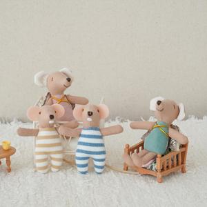 Peluche douce pour bébé, compagnon de sommeil, adorable faon, oie, canard, poussin, jouet en tissu pour apaiser le sommeil des nourrissons - Product Image 4