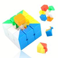 USSE Mini Cube Magique Rapide DIY 5x5x5 en Plastique ABS, Jouet Puzzle pour Enfants, Adolescents et Adultes, Unisexe, Fabriqué en Chine