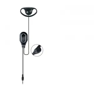 VITAI E45X-Y Spy Headphone com PTT Vestindo Confortável Fone De Ouvido Com Fio Fone De Ouvido Com Fio