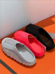 Nouvelles pantoufles pour hommes 2026 Mind 001 en cuir PU de haute qualité, confortables, séchage rapide, semelle intermédiaire PHYLON, semelle extérieure PVC, grandes tailles - Product Image 4