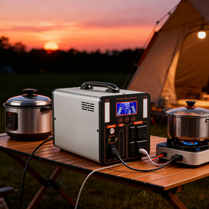 Station d'alimentation portable à onde sinusoïdale pure 600W 480Wh/600Wh, alimentation mobile extérieure au lithium, vente en gros du fabricant d'origine - Product Image 4