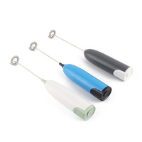 Mousseur à lait portable mini écologique en acier inoxydable pour la cuisine, fouet automatique, mélangeur de boissons