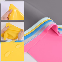 Tapis de moulage de bijoux en silicone épais et imperméable de 50 cm x 40 cm, tapis antidérapant pour animaux de compagnie, sets de table multiples pour table à manger