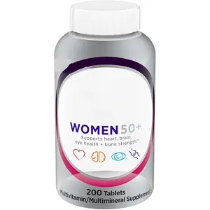 Comprimés multivitaminés et minéraux en capsules, comprimés multivitaminés pour femmes, marque privée