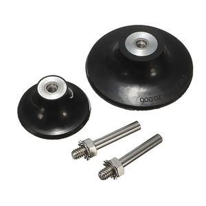 Tampon de support en caoutchouc pour <span class=keywords><strong>disque</strong></span> à changement rapide 2 pouces 50mm pour <span class=keywords><strong>disque</strong></span> de ponçage avec arbre de 6 mm <span class=keywords><strong>ou</strong></span> 6.35mm 1/4 pouces - Product Image 2