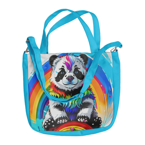 Borsa a Tracolla Personalizzata con Arte Manga, in Tessuto Traspirante, Resistente ai Graffi, Portaoggetti Anime, Produzione di Fabbrica - Product Image 4