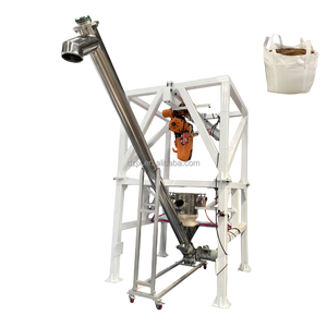 DZJX Bulk Bag <strong>Unloader</strong> Integrate with <strong>Vertical</strong> Conveyer and Big-bag <strong>Unloader</strong> Discharger for Calcium Carbonate - Product Image 2