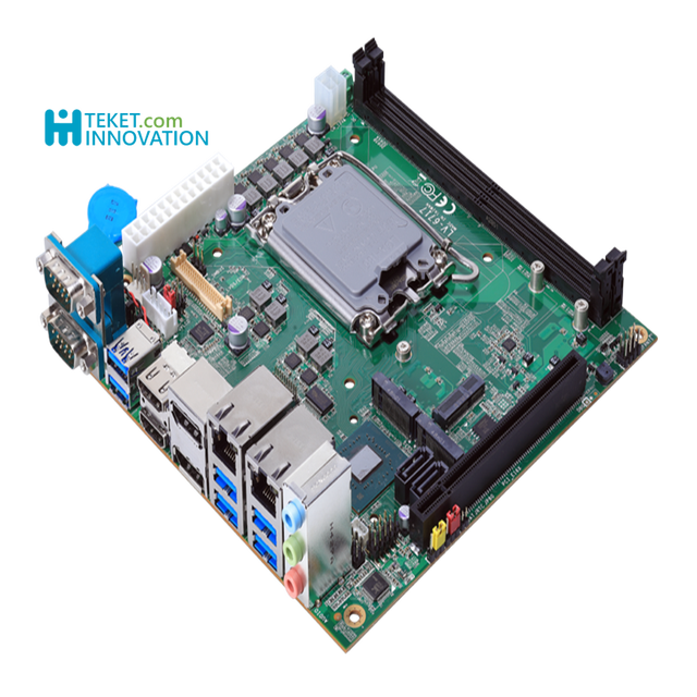 COMMELL LV-6717 Mini-ITX  Desktop Motherboard FCLGA1851 Package DDR5 128GB LVDS HDI 2.5G LAN SATA3 USB  GPIO
