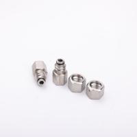 Adaptateur hydraulique à raccord rapide haute pression en acier inoxydable avec jauge, filetage mâle BSP, joint torique et point de test verrouillable