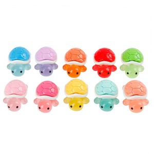 Lanshuo Cartoon <b>Turtle</b> Resin Ornament Plastic Animal Shape Home Decoration Craft Model <b>Toy</b> - Product Image 3