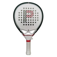 Raquette de beach tennis légère en fibre de graphite, forme goutte d'eau, portable, haute puissance, noyau souple en EVA, surface rugueuse, avancée