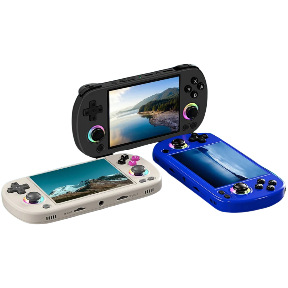 ANBERNIC　RG40XXH　ブルー Amazon.com: RG40XX H Handheld Game Console, 4