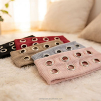 Bandeaux et chapeaux en tissu élastique pour femmes, style mode, streetwear, avec trous, pour le yoga et le spa