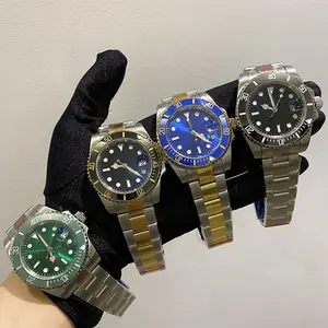 Orologio da uomo HongQi Blue Panda Palette Dial orologio meccanico manuale  orologio cinese - AliExpress