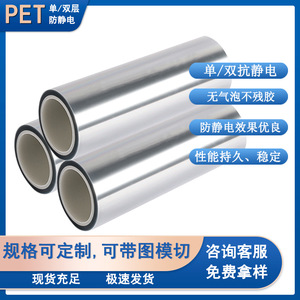 Película Protectora PET Transparente Anti-Rayones, de Una o Dos Capas, Antiestática, para Protección de Pantallas Electrónicas - Product Image 4