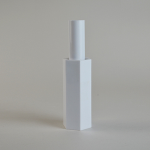 Ống gốm alumina công nghiệp độ tinh khiết cao 95% Al2O3, hình trụ, có dịch vụ cắt. - Product Image 3