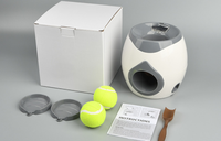 Lanceur automatique de balles de tennis pour animaux de compagnie, jouets d'entraînement pour chiens, machine interactive à lancer des balles
