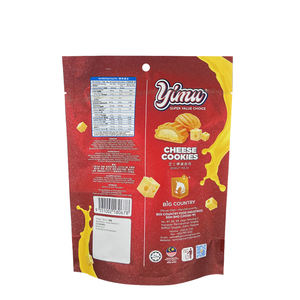 Sacchetto Stand Up in alluminio stampato personalizzato con sacchetti di imballaggio per la protezione della frutta di Mango essiccata congelata per uso alimentare con cerniera - Product Image 2