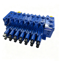 Vanne de commande directionnelle sectionnelle, vanne proportionnelle à détection de charge pour système hydraulique d'excavatrice