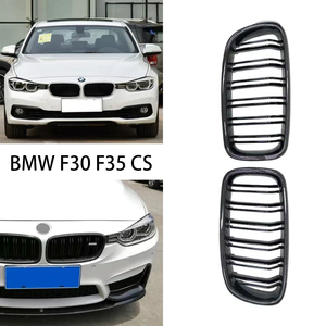 Pour Série 3 F30 Style CS Grille avant en fibre de carbone 2013-2019 - Product Image 1