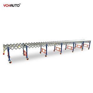 2026 Mobil Esnek Boşaltma Mobil Makaslı Rulolu Konveyör, Küçük Depolar İçin Çeşitli Hız Kontrolü ile - Product Image 5