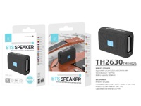 Haut-parleur sans fil portable Techancy, mini, professionnel, tendance, en plastique, personnalisé, avec batterie intégrée 200-500 mAh et micro, compatible application