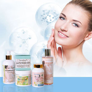 Kit de Crème Corporelle Éclaircissante et Unifiante <span class=keywords><strong>pour</strong></span> Peaux Noires avec Logo Personnalisé - Product Image 1