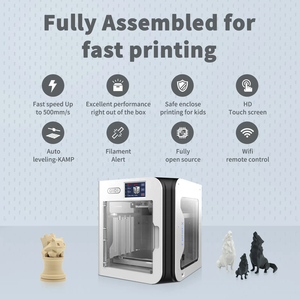 Imprimante 3D FDM rapide QIDI TECH Wholesale X-Smart 3, vitesse d'impression élevée 500 mm/s, taille d'impression 180*180*170 mm, nivellement automatique, nouvelle - Product Image 4