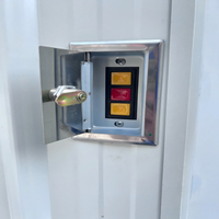 Porte à enroulement en acier coloré, résistante au vent, antivol, galvanisée, insonorisée, pour usine et entrepôt