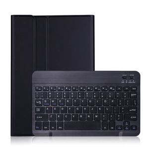 Cassa Della Tastiera senza fili per Samsung <span class=keywords><strong>Galaxy</strong></span> <span class=keywords><strong>Tab</strong></span> <span class=keywords><strong>S7</strong></span> <span class=keywords><strong>11</strong></span> pollici T870 e T875 DELL'UNITÀ di elaborazione Del Basamento Del Cuoio Della Tastiera Rimovibile Tablet Smart copertura