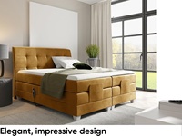 Chinesischer Hersteller Großhandel Luxuriöses Elektrisch Verstellbares Boxspringbett Umweltfreundlich Gepolstert Komfortabel Gesteppt