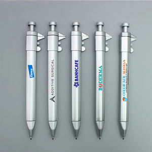 Tùy chỉnh đ<span class=keywords><strong>a</strong></span> chức năng công cụ đo lường nhự<span class=keywords><strong>a</strong></span> Vernier Caliper bút Cai Trị bút bút bi với logo quảng cáo - Product Image 2