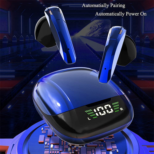 Hot New Wireless Headset TWS 5.0 Music Luminous Gaming Headset Tws Digital Display