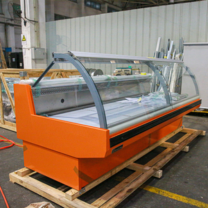 Đơn nhiệt độ Deli trường hợp tủ lạnh thịt tươi mở hiển thị dịch vụ truy cập tủ lạnh - Product Image 2