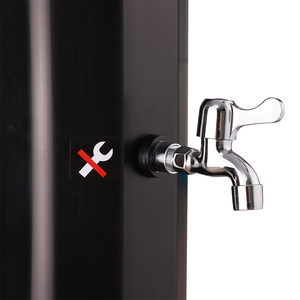 Columna de <span class=keywords><strong>ducha</strong></span> de piscina portátil personalizada de 40L, <span class=keywords><strong>ducha</strong></span> exterior negra para área de piscina - Product Image 5