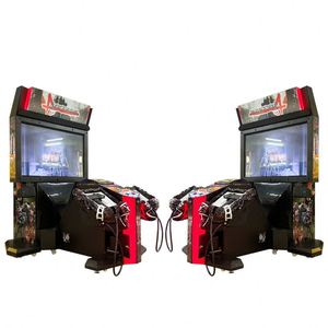 Centre de divertissement à monnayeur 55 pouces pour deux joueurs, console de tir de 4ème génération, thème maison hantée, pour usage intérieur - Product Image 5