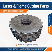 Service de découpe laser de précision sur mesure, pièces en alliage d'aluminium, acier galvanisé, finition, formage, anodisation, découpe laser et à la flamme