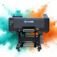 Printer Inkjet UV DTF Digital Otomatis ATUE A3/A2/A4 Baru dengan Head Epson Garansi 1 Tahun