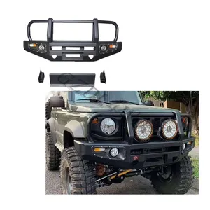 PARAGOLPES DELANTERO DE BARRAS DE ACERO GZDL4WD PARA Jimny MY19 JB64W JB74W 4 GENERACIÓN 2018 + - Product Image 1